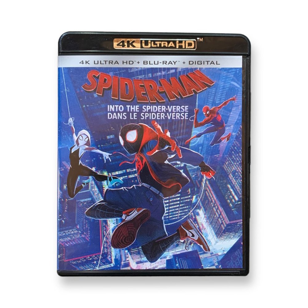 🍁2/$30🍁 Spider-Man: Into The Spider-Verse (Bilingual - 4K UHD+Blu-ray+Digital)